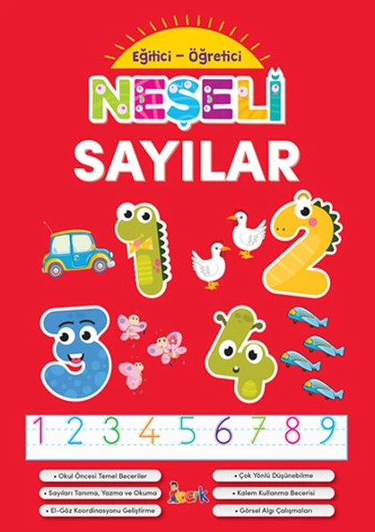 Eğitici Öğretici Neşeli Sayılar ürün görseli 1