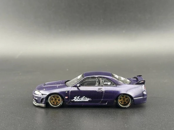PTTAVM: Mini GT 163 Kaido House Nissan GT-R (R33) Active Carbon R