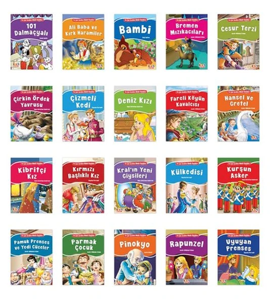 En Çok Sevilen Minik Klasikler (20 Kitap) ürün görseli 1