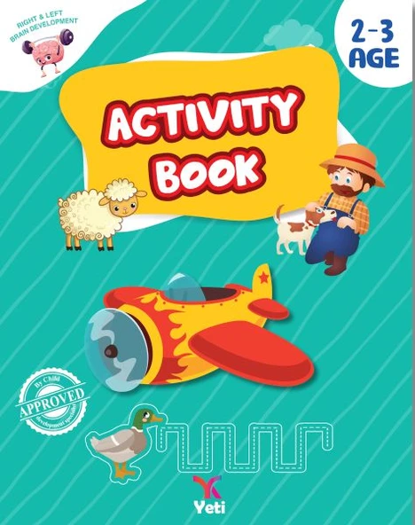 3-4 Age Activity Book - Resim 3