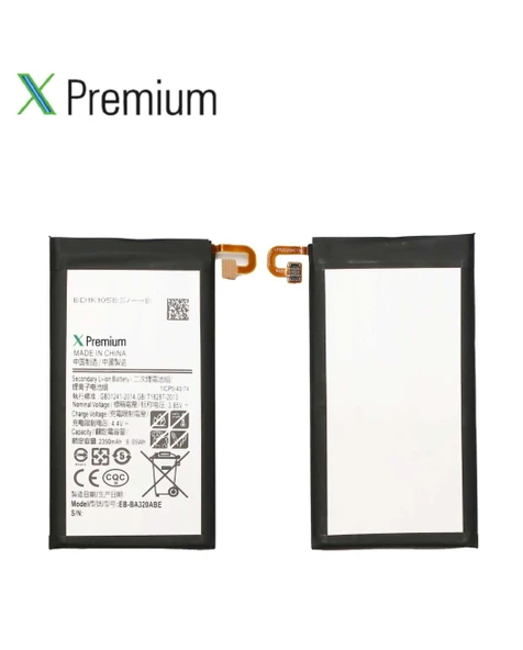 ​​Samsung A3 2017 SM-A320 Batarya Xpremium Pil Süper Yüksek Kalite 2350 mAh ürün görseli 1
