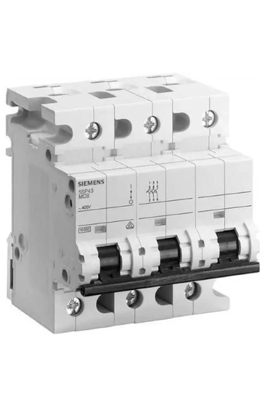 Siemens - 3P 80A 10kA C Serisi Trifaze Anahtarlı Otomatik Sigorta 5SP4380-7 ürün görseli 1