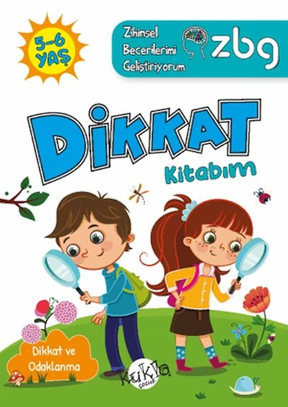 ZBG 5-6 Yaş Dikkat Kitabım - Resim 2
