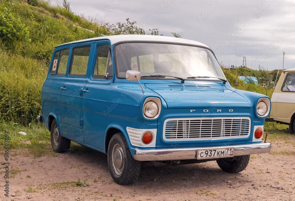 ford transit mk1 sinyal cam (takım) - Resim 2