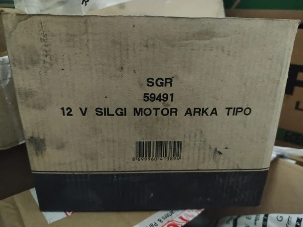 Arka Silgi Silecek Motoru - Fiat Tipo - Resim 2
