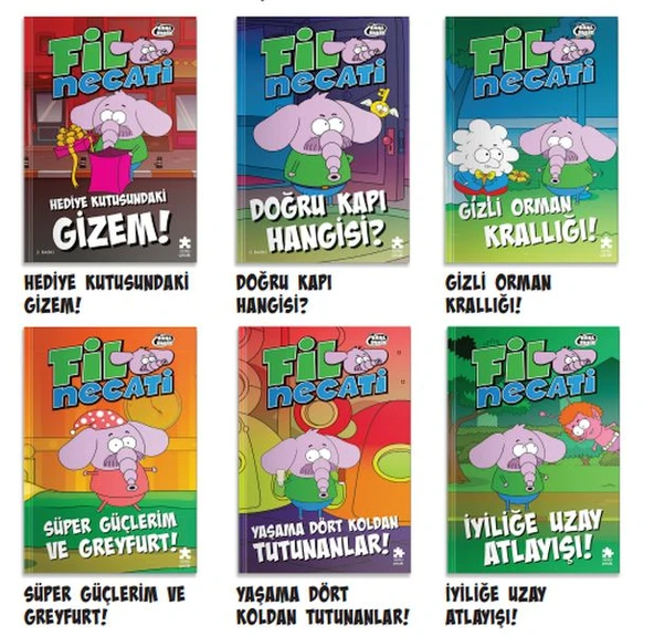 Kral Şakir Fil Necati 6 Kitaplık Set ürün görseli 1