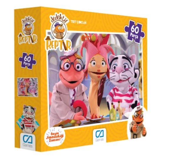Dedektif Reptır Puzzle 60 - Resim 2