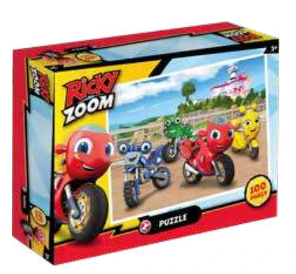 Ricky Zoom Puzzle 100 ürün görseli 1