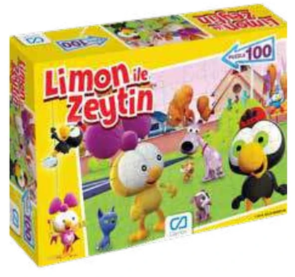 Limon İle Zeytin Puzzle 100 ürün görseli 1