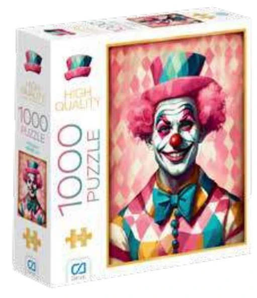 Palyaço Puzzle 1000 - Resim 3