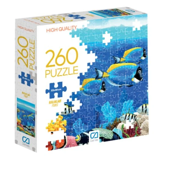 Balıklar Puzzle 260 - Resim 2