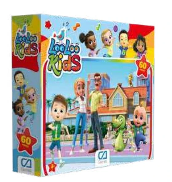 Loolookids Puzzle 60 - Resim 3