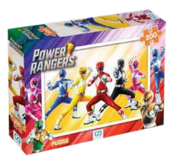 Powerrangers Puzzle 200 - Resim 3