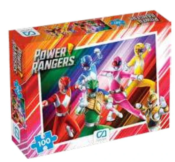 Powerrangers Puzzle 100 - Resim 3