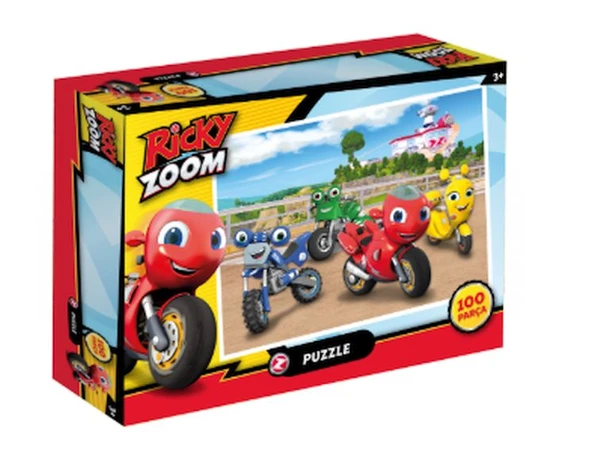 Ricky Zoom Puzzle 100 - Resim 2