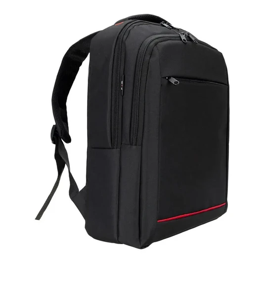 PLM BERGAMIN NOTEBOOK SIRT ÇANTASI SİYAH 15.6" ürün görseli 1