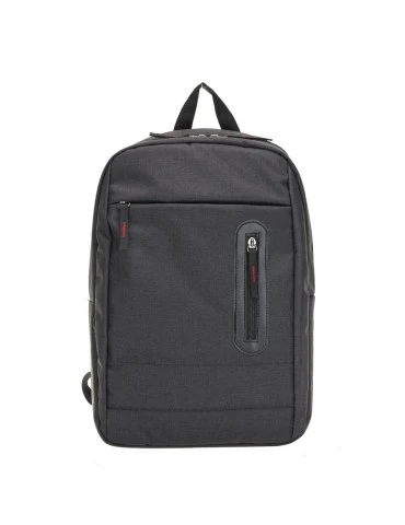 PLM CASTELO 15.6" NOTEBOOK SIRT ÇANTASI SİYAH - Resim 6