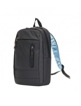 PLM CASTELO 15.6" NOTEBOOK SIRT ÇANTASI SİYAH - Resim 5