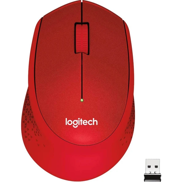 LOGITECH M330 1000DPI KIRMIZI MOUSE 910-004911 ürün görseli 1