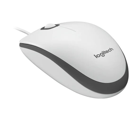 LOGITECH M100 KABLOLU BEYAZ MOUSE - 910-006764 - Resim 4