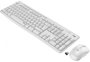 LOGİTECH MK295 KABLOSUZ KLAVYE & MOUSE SETİ BEYAZ 920-010089 ürün görseli 1
