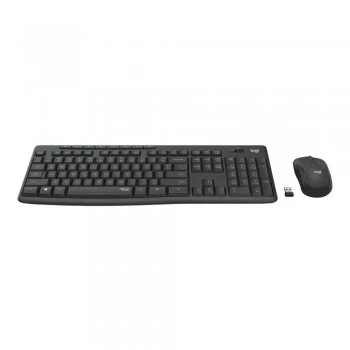 LOGITECH MK295 KABLOSUZ SET SESSİZ USB SİYAH 920-009804 - Resim 2
