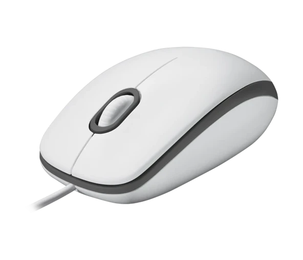 LOGITECH M100 KABLOLU BEYAZ MOUSE - 910-006764 - Resim 2