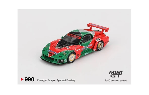 PTTAVM: Mini GT 990 Mazda RX-7 LB-Super Silhouette 787B 1/64 Model