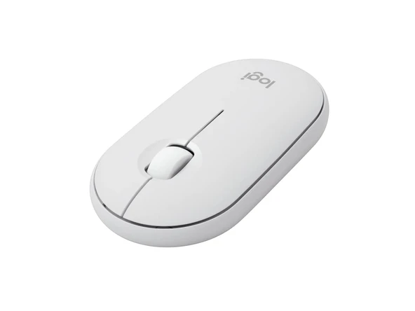 LOGITECH PEBBLE M350S BEYAZ KABLOSUZ SESSİZ MOUSE 910-007013 - Resim 6
