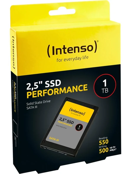 1TB INTENSO PREMİUM 3835460 GEN3x4 2100/1700MB/s SSD ürün görseli 1