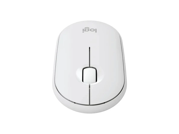 LOGITECH PEBBLE M350S BEYAZ KABLOSUZ SESSİZ MOUSE 910-007013 - Resim 5