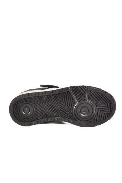 Siyah Cırtlı Erkek Çocuk Sneaker - Resim 5