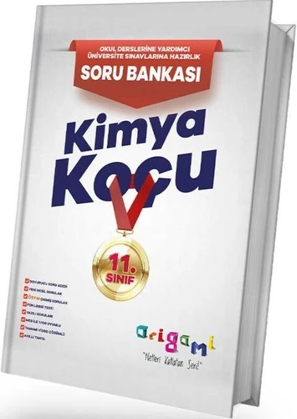 11. Sınıf Kimya Origami Soru Bankası Tammat Yayıncılık ürün görseli 1