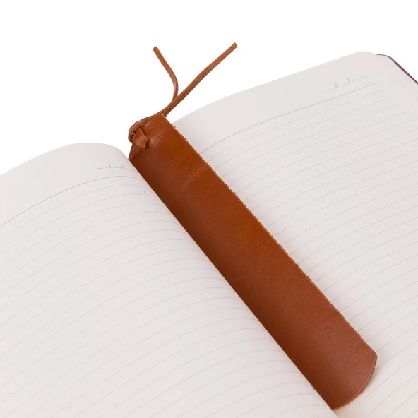 Deri Kitap Ayracı, Taba - Resim 3