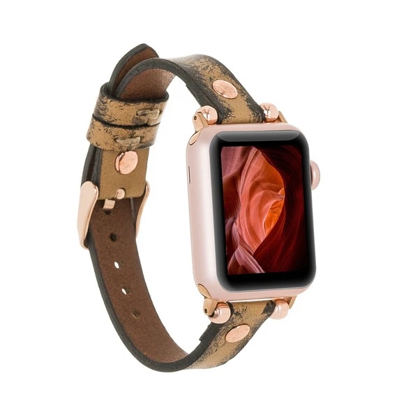 Apple Watch Uyumlu Deri Kordon 38-40-41mm RT V12SEF ürün görseli 1