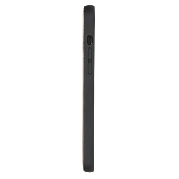 Apple iPhone 12 Pro Max Uyumlu Deri Arka Kapak RST2EF Taba - Resim 2