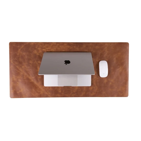 Deri Masa Matı 91*48cm TN11 Taba - Resim 4