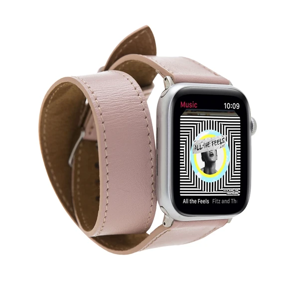 Apple Watch Uyumlu Deri Kordon 42-44-45mm DT NU2 ürün görseli 1