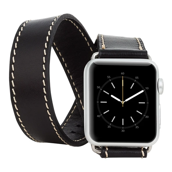 Apple Watch Uyumlu Deri Kordon 38-40-41mm DT RST1 ürün görseli 1
