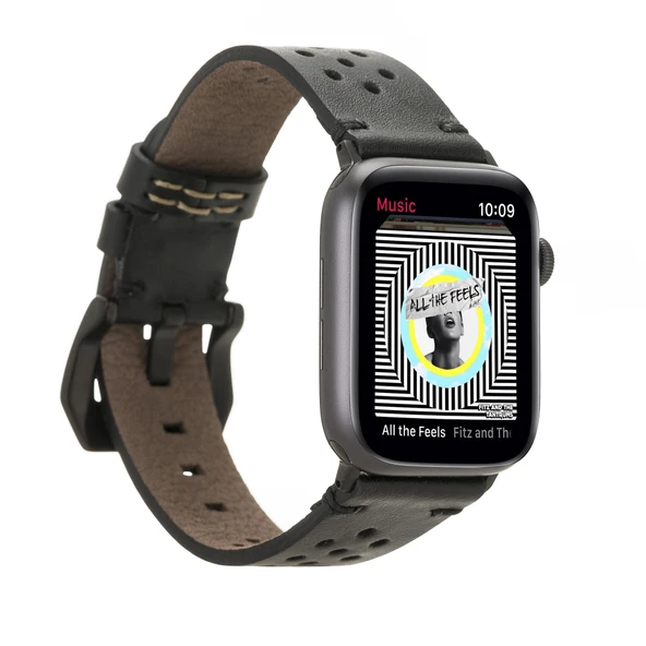 Apple Watch Uyumlu Deri Kordon Vigo 42-44-45mm RST1 ürün görseli 1