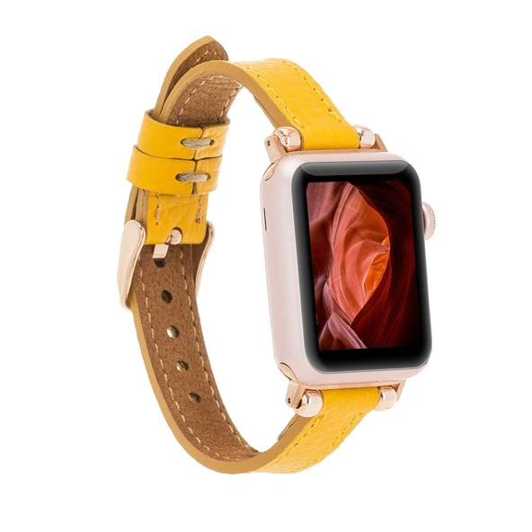 Apple Watch Uyumlu Deri Kordon 38-40-41mm Ferro FL12 ürün görseli 1