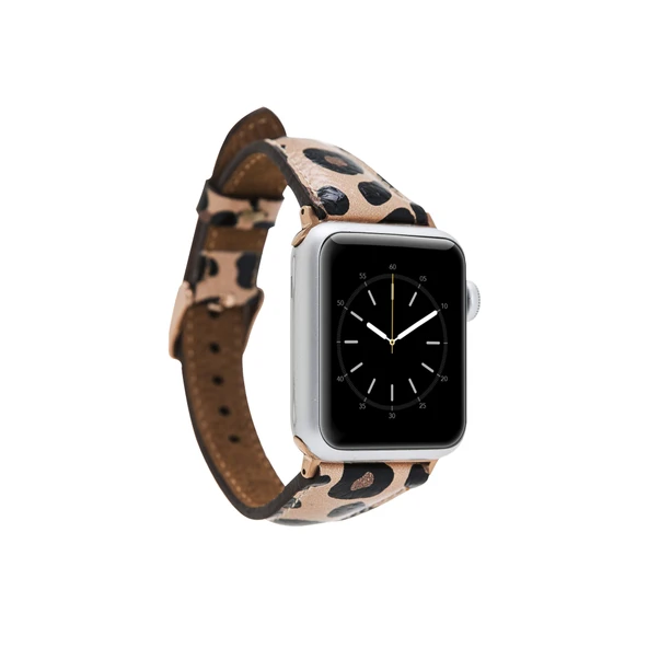 Apple Watch Uyumlu Deri Kordon 42-44-45mm Slim LE02N ürün görseli 1