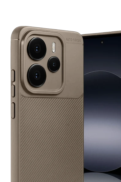 Zipax Xiaomi Note 14 5G Kılıf Karbon Görünümlü Silikon Azn-Carbon ürün görseli 1