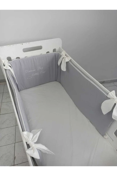 Ege Home Dream Big Little One Nakışlı Süngerli Beşik Yan Koruma ürün görseli 1