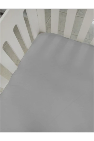 Gri 90*190 Lastikli Çarşaf ürün görseli 1