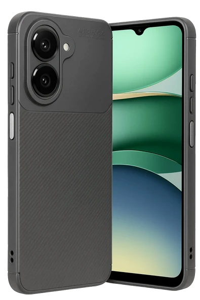 Zipax Xiaomi Redmi A5 4G Kılıf Karbon Görünümlü Silikon Azn-Carbon ürün görseli 1