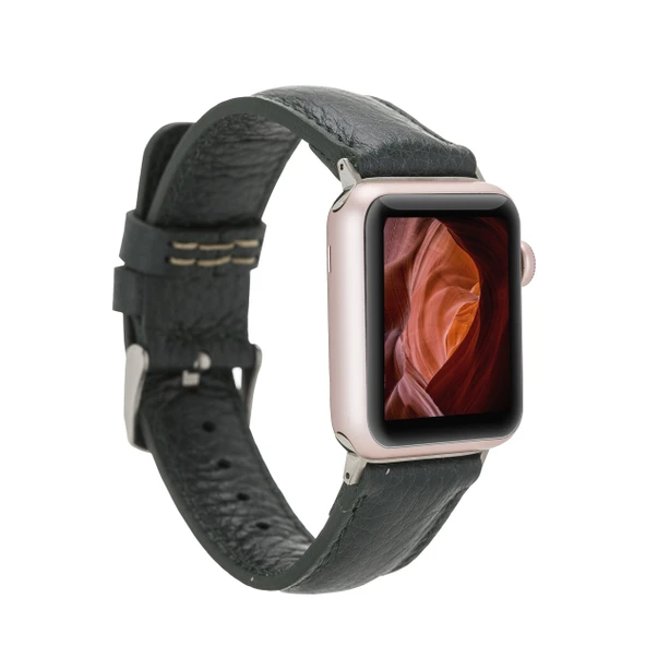 Apple Watch Uyumlu Deri Kordon 38-40-41mm FL13 ürün görseli 1