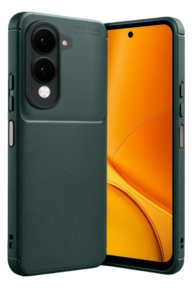 Zipax Vivo Y29S Kılıf Karbon Görünümlü Silikon Azn-Carbon ürün görseli 1