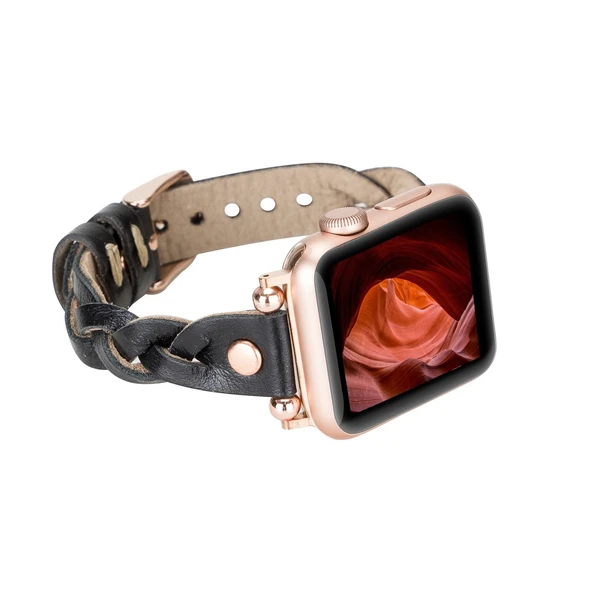 Apple Watch Uyumlu Deri Kordon Wanda 38-40-41mm RT RST1 ürün görseli 1