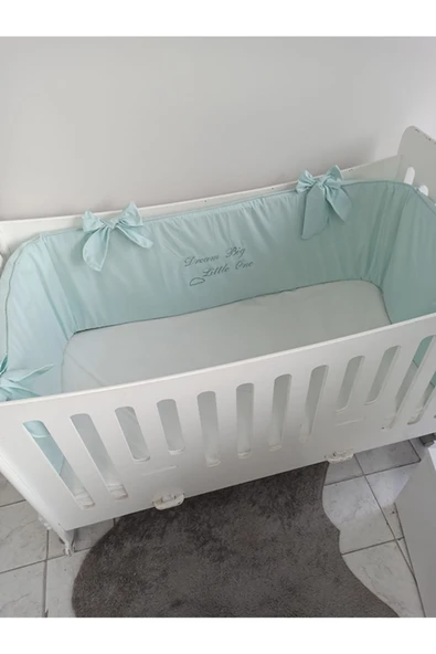 Big Little One Nakışlı Süngerli Beşik Yan Koruma ürün görseli 1